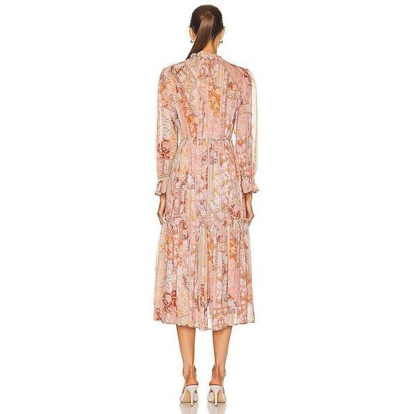 ZIMMERMANN Kaleidoscope floral-print midi dress - Picture 3 of 12